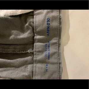 Old Navy ultimate skinny built-in flex chinos